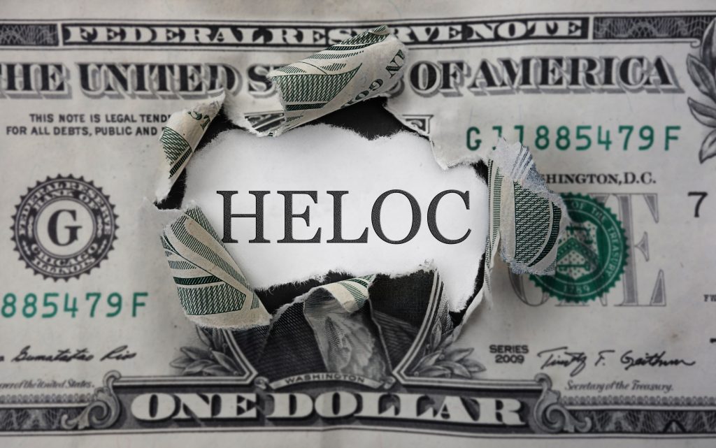 Home Equity Line of Credit (HELOC) is on the rise